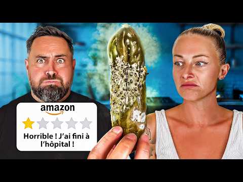 ON TESTE LA PIRE NOURRITURE D'AMAZON