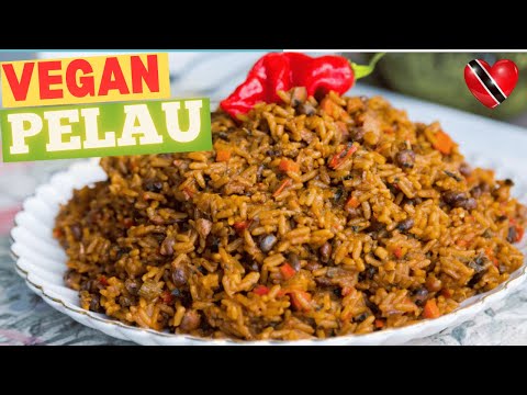 Trinidad Vegan Pelau - Unbelievably Delicious!