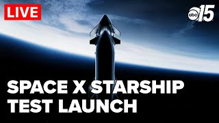 Space X Starship Test Launch
