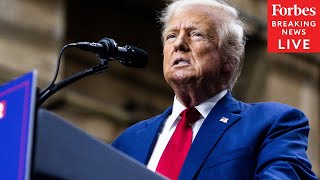 WATCH LIVE: Former President Trump Gives Key Economic Speech In New York City