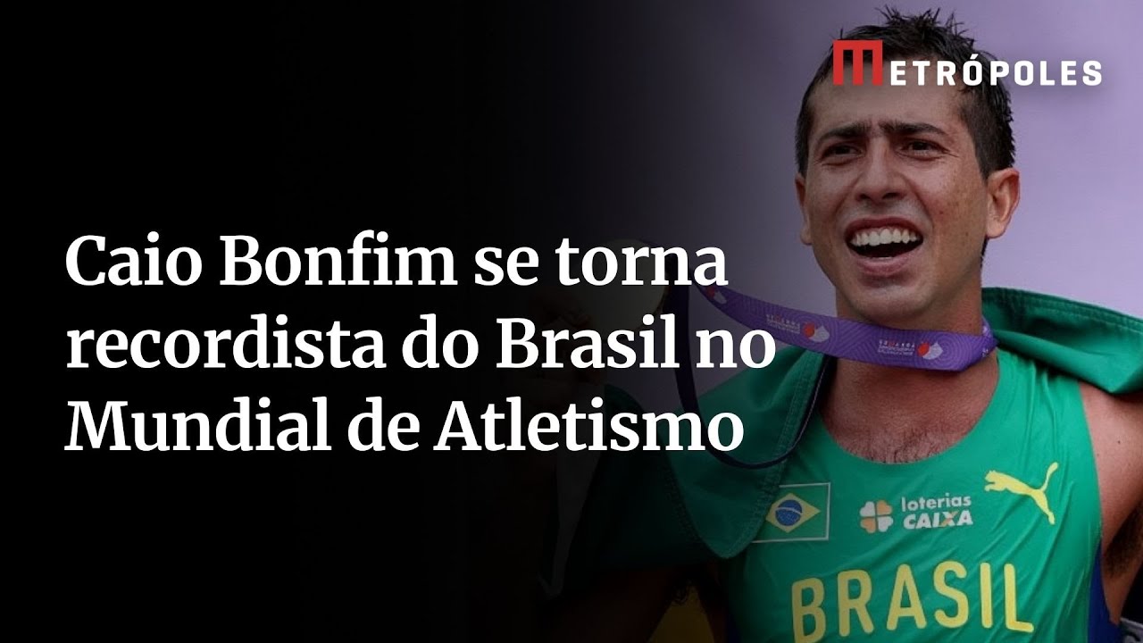 Caio Bonfim se torna recordista do Brasil no Mundial de Atletismo