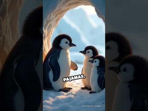 🐧 The Penguin Who Loved Pajamas 🐧💤 #aizawondersbooks #childrensbook #bedtimestory #dreamykidsstory