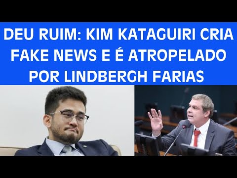 VEJA: KIM KATAGUIRI NÃO CANSA DE PASSAR VERGONHA, CRIA OUTRA FAKE NEWS CONTRA O GOVERNO E SE DA MAL!