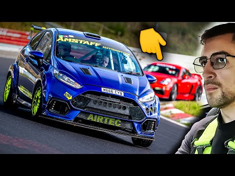 WRC Mode! 400hp Ford Fiesta ST x Porsche GT4 MR! // Nürburgring