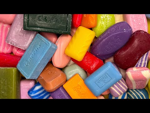 Soap box. Cutting different soap. Asmr soap (no talking)