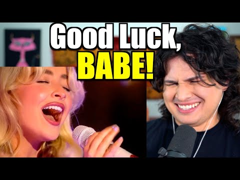 Sabrina Carpenter TAKES ON Chapell Roan l Vocal Coach Reacts to "Good Luck, Babe!" Cover