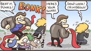 Jock's Father tells his story [Nerd and Jock comics]