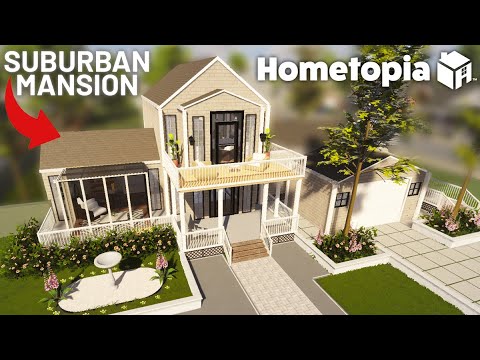 HOMETOPIA: Building A Dream MANSION and showing NEW FEATURES!