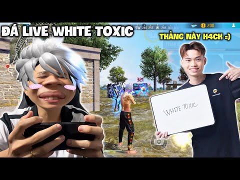 [Free Fire] ĐÁ LIVE IDO WHITE TOXIC 2 TRIỆU ĐĂNG KÍ NHƯNG LẠ LẮM