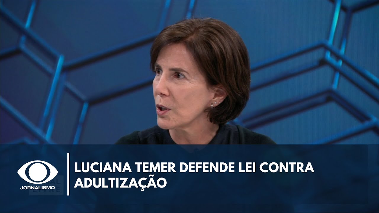 Luciana Temer defende lei contra adultização e responsabilização das big techs | Canal Livre