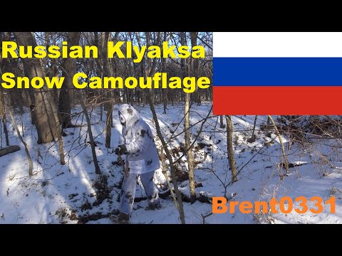 Russian Klyaksa Snow Camouflage Effectiveness
