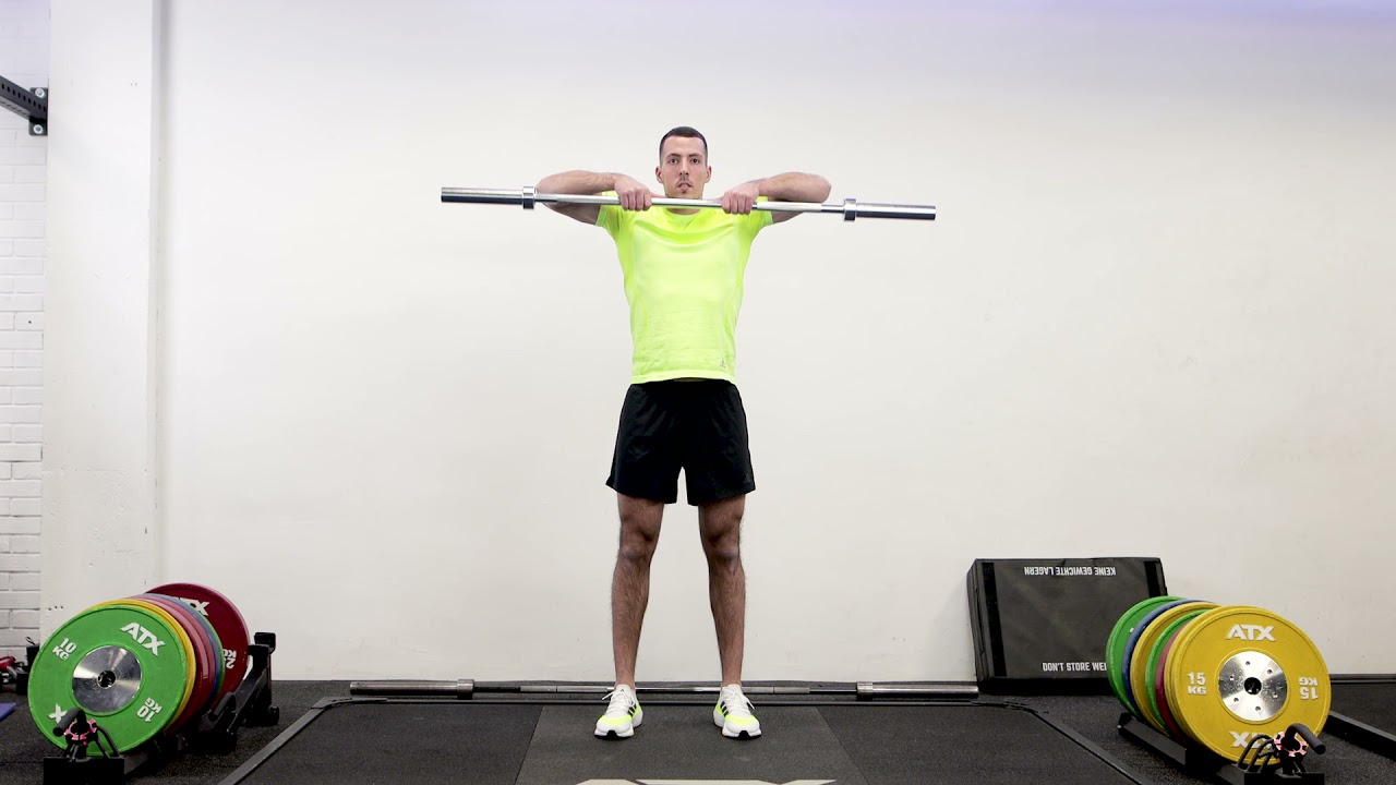 Image Upright row with a straight bar