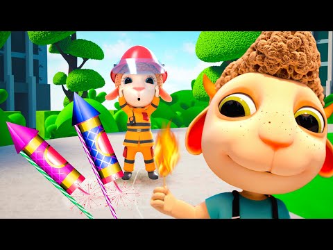 Fire Safety for Children: Don't Play with Fire! | Cartoon for Kids | Dolly and Friends