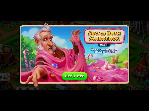 Township Sugar Rush Marathon & New Vacation Pass Update! 🏝️🍭 | Township Game Event Gameplay !!!