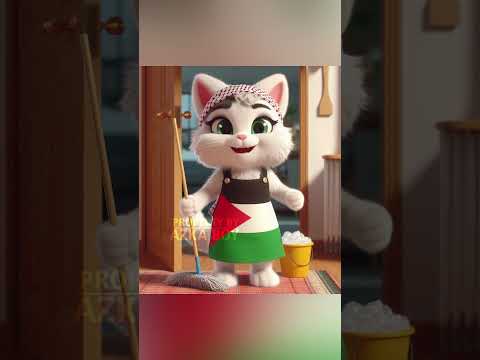 Kucing Palestina niat membantu isriwil #shorts #kucing  #funny