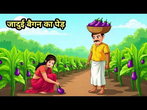 जादुई बैंगन का पेड़  | Hindi Stories | Moral Stories | Bedtime Stories | Hindi Kahani | Kahaniya