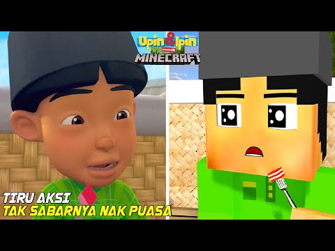 Tak Sabarnya Nak Puasa | Tiru Aksi Upin & Ipin Ramadan Diberkati | Upin Ipin Musim 18