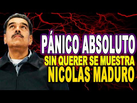 EN PÁNICO ABSOLUTO NICOLAS MADURO SIN QUERER SE MUESTRA EN TV MUY DÉBIL SHOW MILITAR LAMENTABLE