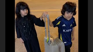 بعد العداوه صداقه ناهي و علوش 🙂🤍