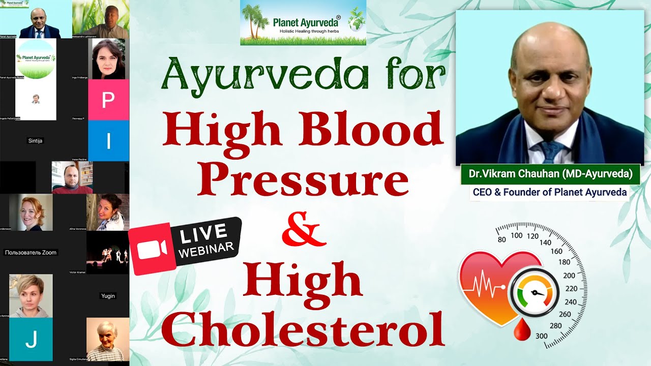 Watch Video yurveda for High Blood Pressure & High Cholesterol - Explained by Dr. Vikram Chauhan