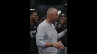 Las Vegas Raiders Head football coaches Kint Kubiak first win as a head coach
