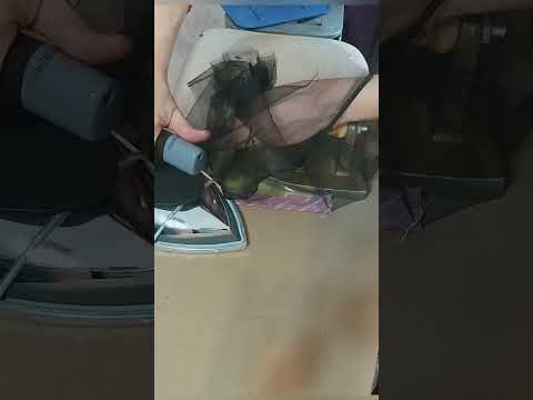 روش استفاده از خط کش نسوز اتویی #ideas #fashion #ترفند #sewing #tips #خطکش_اتویی