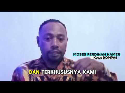 PESAN NATAL DARI KETUA KOMUNITAS MAHASISWA PAPUA SOLO RAYA MOSES FERDINAND KAMER