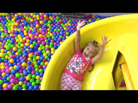 Trampolines And Slides Cool Indoor Playground Games | Best Video For Kiddos