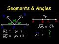 Geometry: Properties of Segments and Angles