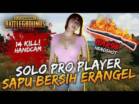 CEWEK PRO PLAYER PUBGM SAPU BERSIH ERANGEL! - PUBG Mobile Indonesia