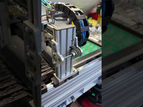 Click to view video DIY Pick and Place Robot building ADC circuit boards for the Raspberry Pi