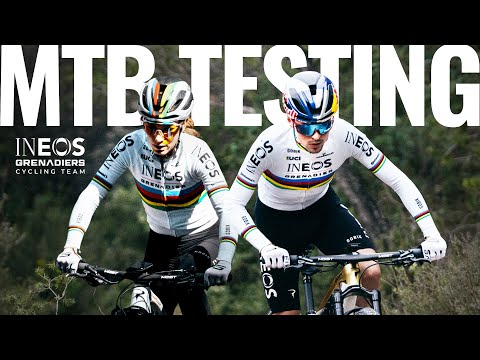 MTB Testing | Behind the scenes with World Champions Pauline
Ferrand-Prevot and Tom Pidcock