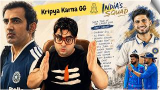 Be serious 🤫 Krishna ji Sri Lanka से लोहा लेंगे 😂 India's Test Squad for SL Test Series