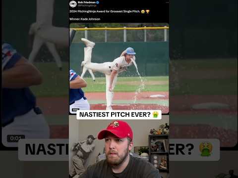 Nastiest pitch ever thrown.. 🤮