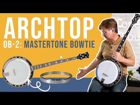 Archtop Banjo vs Standard Flat Top  |  Gold Tone OB-2AT