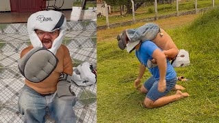 PILILIU QUIS PROVAR SER UM HOMEM BRAVO E SE LASCOU COM LEÔNCIO 🤣 | PILILII DA RESENHA