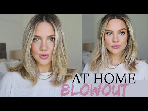 No Salon, No Problem..SLEEK, BIG HAIR AT HOME | Elanna Pecherle 2020