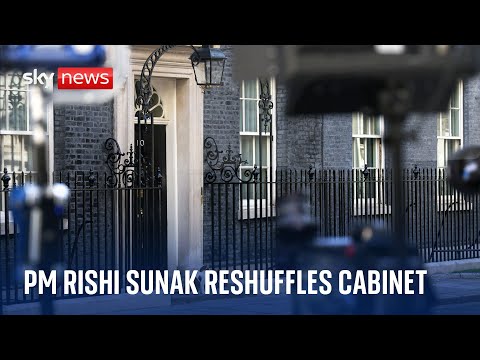 Watch live from Downing Street as cabinet reshuffle takes place