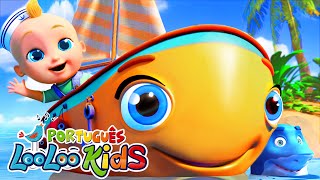 ⛵ O Barquinho Pequenino 🚤 Canção Infantil Divertida | LooLoo Kids Português Músicas para Crianças