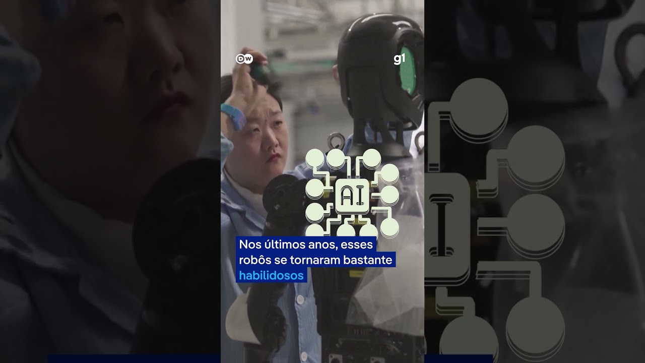 O que tem de especial em uma fábrica chinesa de robôs | g1 shorts