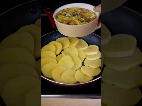 Patates Etten daha lezzetli. Herkesi çılgına çeviren tarif #Patates #yumurta #soğan #5dakikada #yeni
