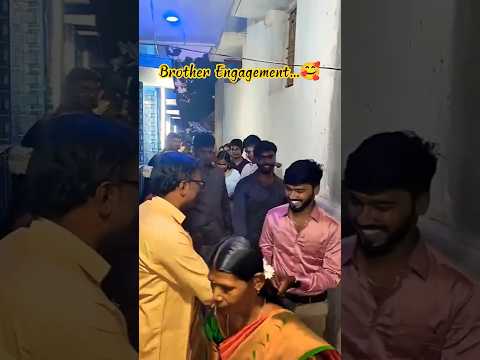 மாமாவின் வரவேற்பு சிரித்த முகத்துடன் மாப்பிள்ளை...🥰 Engagement 💐 #lifestyle #respect #cute #viral