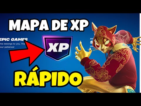 *MAPA DE XP ROTÍSIMO* COMO SUBIR RÁPIDO de NIVEL en FORTNITE! SUBE al NIVEL 100! XP CAPÍTULO 6