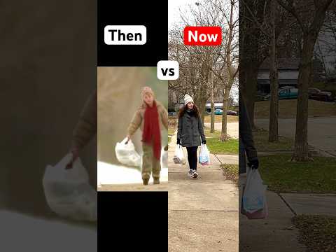 Then vs Now✨Kevin McCallister’s Groceries