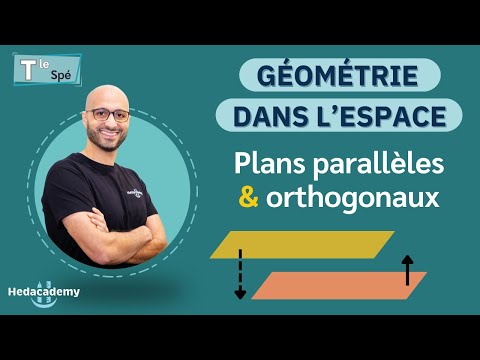 PLANS PARALLÈLES & ORTHOGONAUX - Term Spé