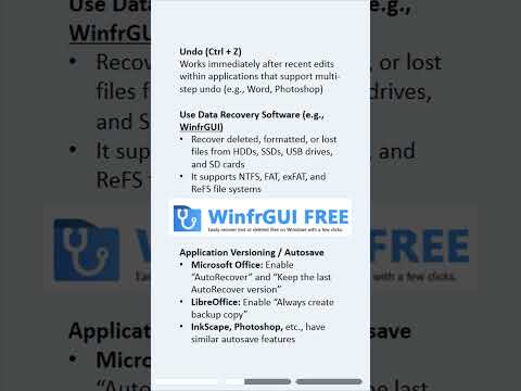 Learn how to recover overwritten files in minutes #filerecovery #easy