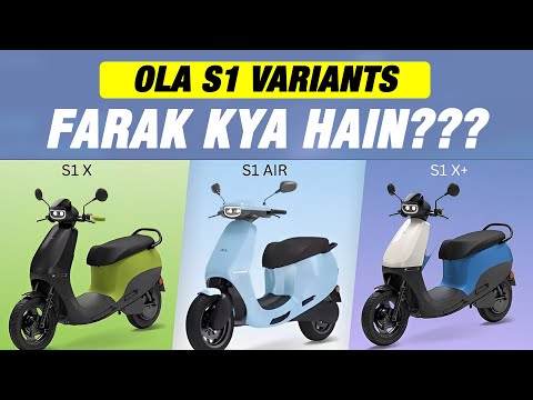 OLA S1 electric scooter all variants EXPLAINED !!! | OLA S1 AIR