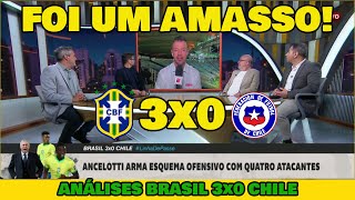 BRASIL 3x0 CHILE - OLHA O QUE A IMPRENSA FALOU DO JOGO...
