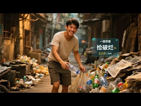 [Multi SUB] ｜开局捡破烂秒变神豪！塑料瓶回收价千元，垃圾桶里挖出金矿！！