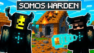 24 HORAS SIENDO WARDEN EN MINECRAFT | Andy7w7yt